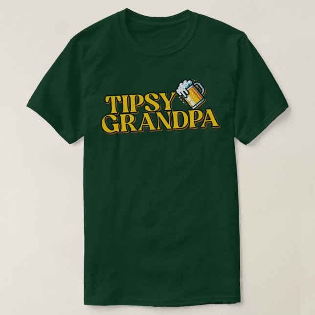 Tipsy Grandpa T-Shirt (Design vorne)