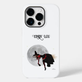 Tipsy Hexe auf Flying Broom Cell Case