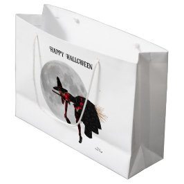 Tipsy Hexe auf Flying Broom-Geschenktasche Große Geschenktüte