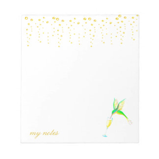 Tipsy Hummingbird Notepad Notizblock