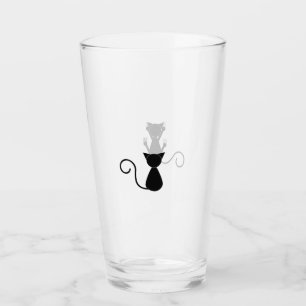 Tipsy Kitty Glas