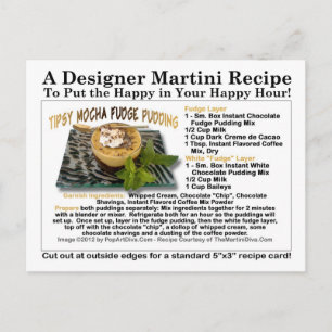 Tipsy Mocha Fudge Pudding Rezept Postkarte
