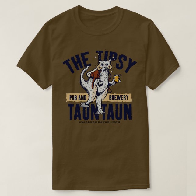 Tipsy Tauntaun T-Shirt (Design vorne)