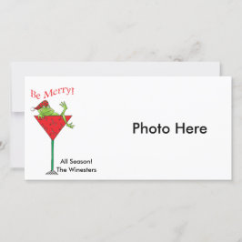 Tipsy-tini Feiertagskarte