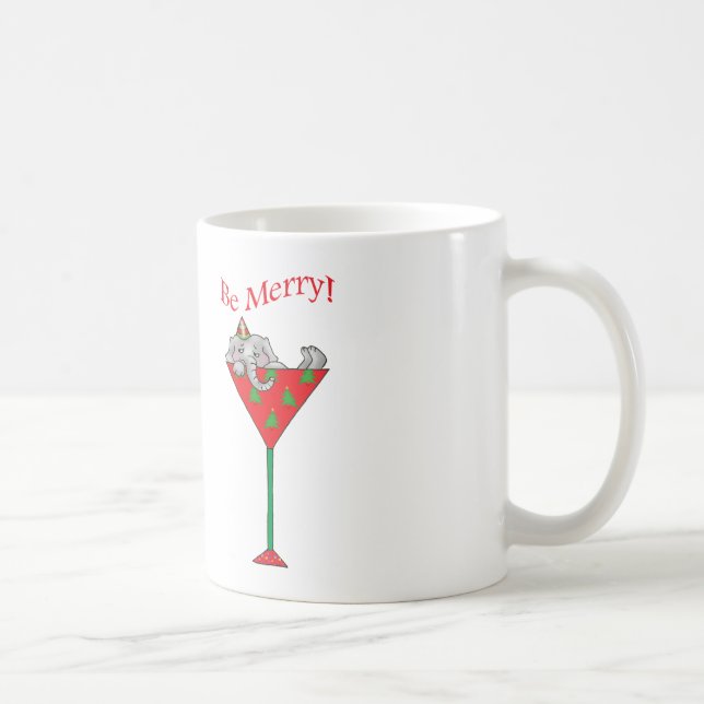 Tipsy-tini's Elefant Kaffeetasse (Rechts)