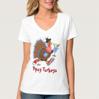 Tipsy Turkey (Martini) - Post-Run T-Shirt
