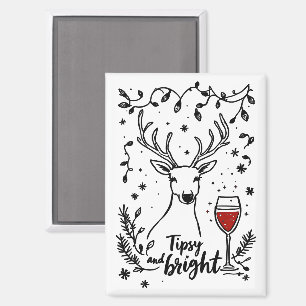 Tipsy und Bright Deer Magnet