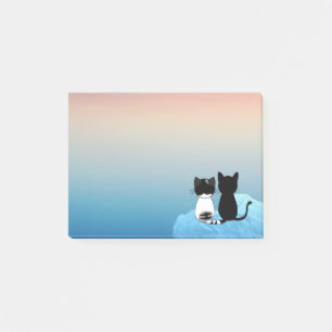 Tipsy und Tapsy:Gemeinsam Post-it Klebezettel