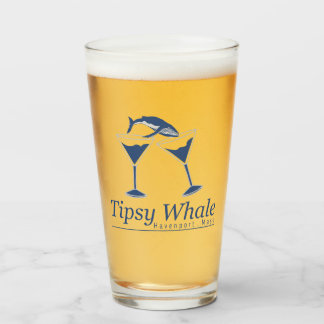 Tipsy-Wal-Pint-Glas Glas