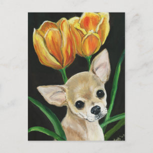 "TipToeing Thru the Tulips" Postkarte