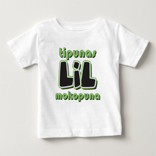 Tipunas LIL Mokopuna Baby T-shirt (Vorderseite)