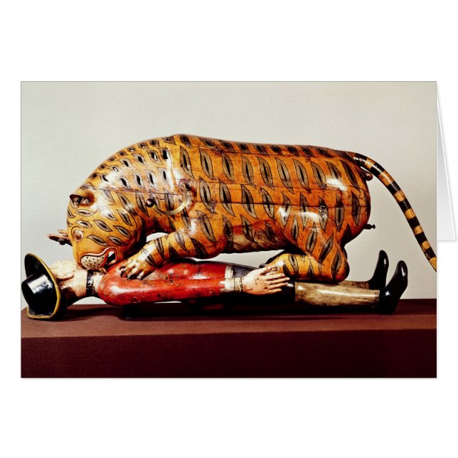 Tipu's Tiger, c.1790 (Holz) (Vorderseite (Horizontal))