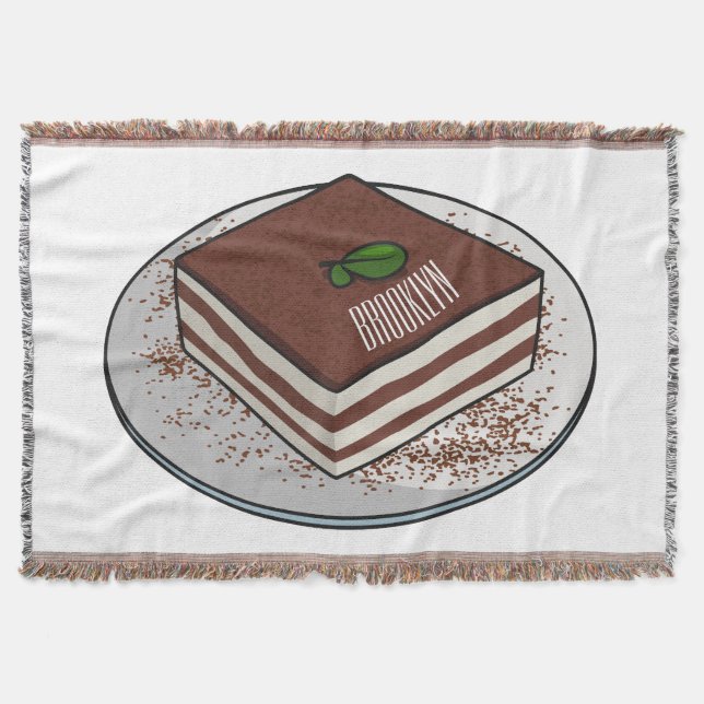 Tiramisu cake Cartoon Decke (Vorderseite)