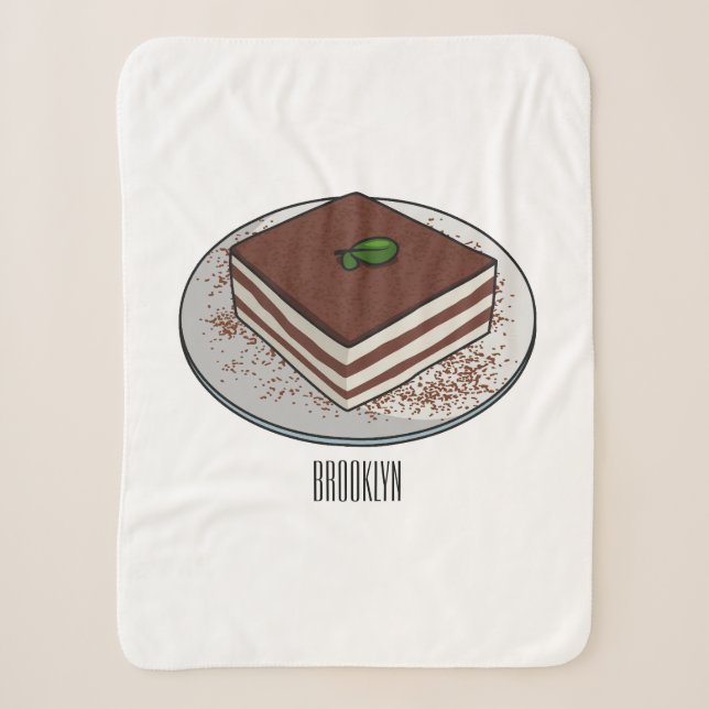 Tiramisu cake Cartoon Sherpadecke (Vorderseite)