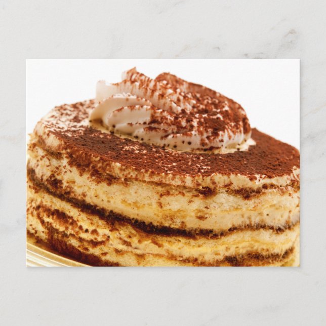 Tiramisu Postkarte (Vorderseite)