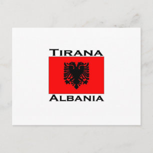Tirana, Albanien Postkarte