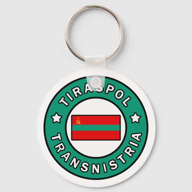 Tiraspol Transnistria Schlüsselanhänger (Vorderseite)
