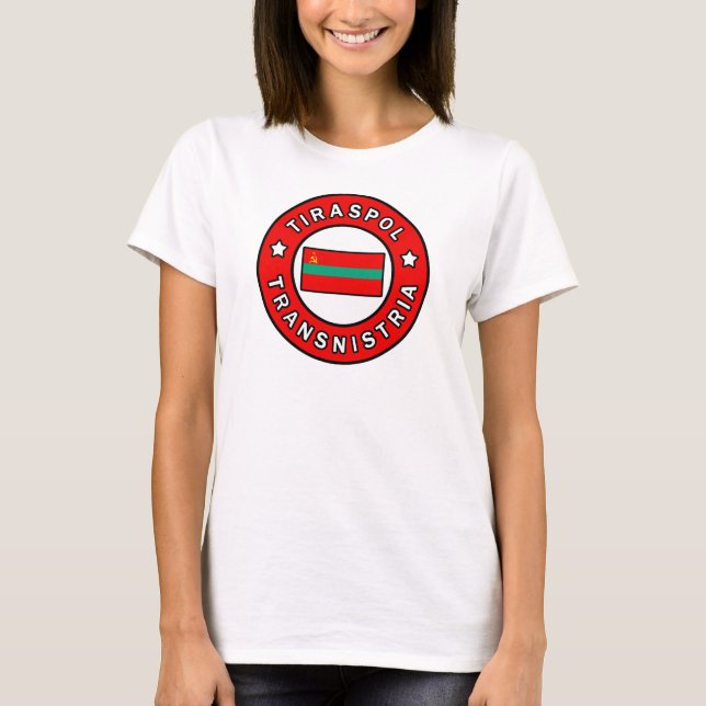 Tiraspol Transnistria T-Shirt (Vorderseite)
