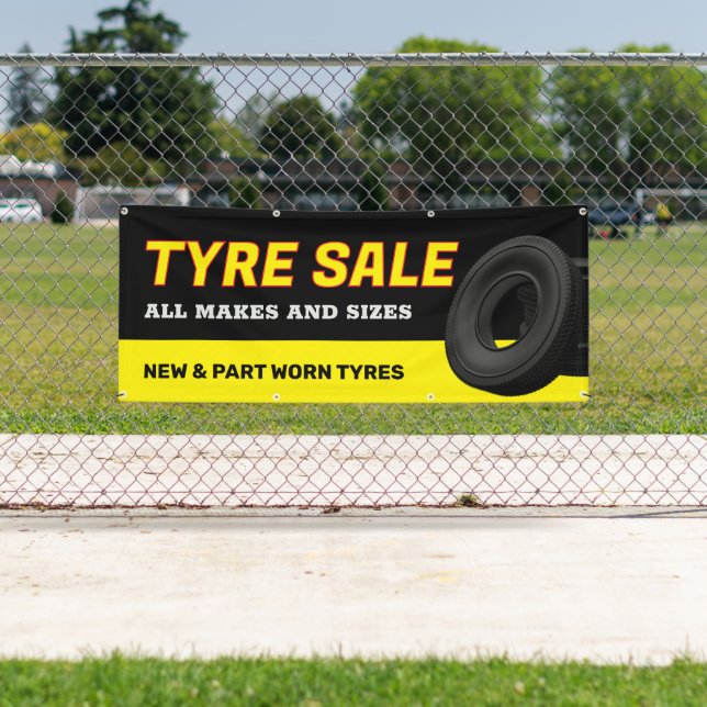 Tire Sale Banner (Insitu)