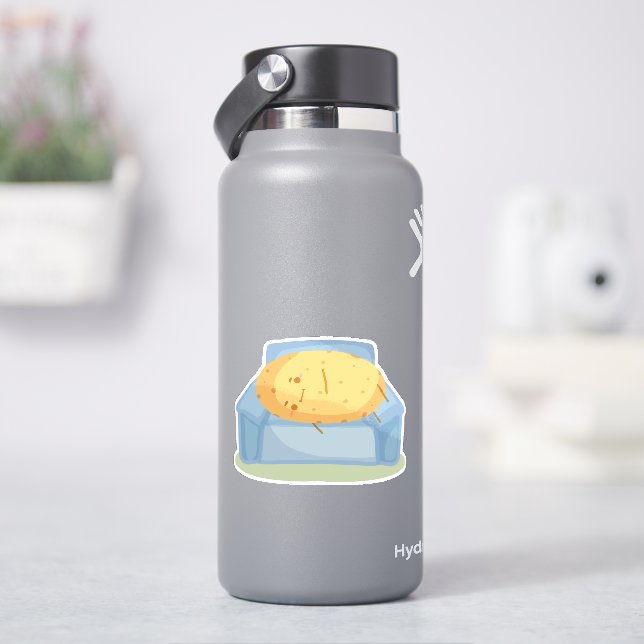 Tired Potato Aufkleber (HydroFlask)