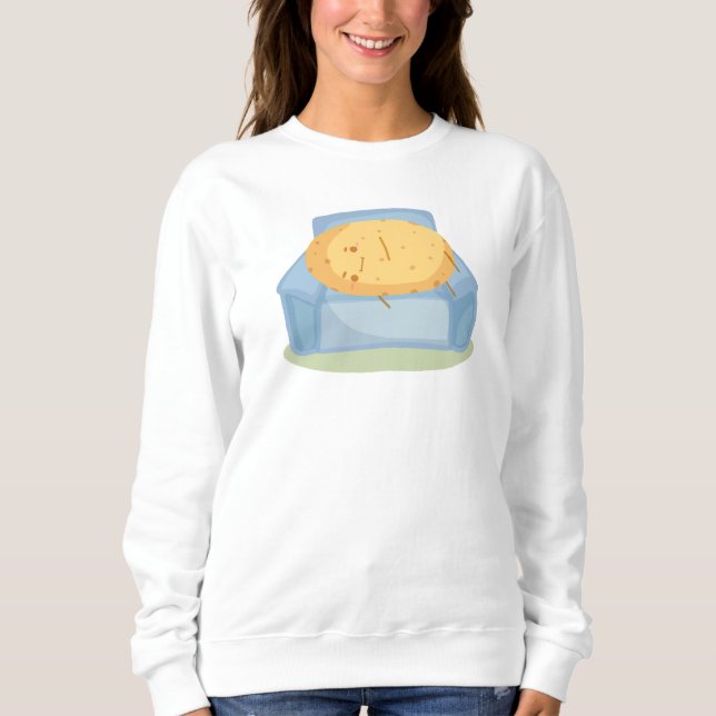 Tired Potato Sweatshirt (Vorderseite)