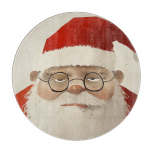Tired Santa Schneidebrett