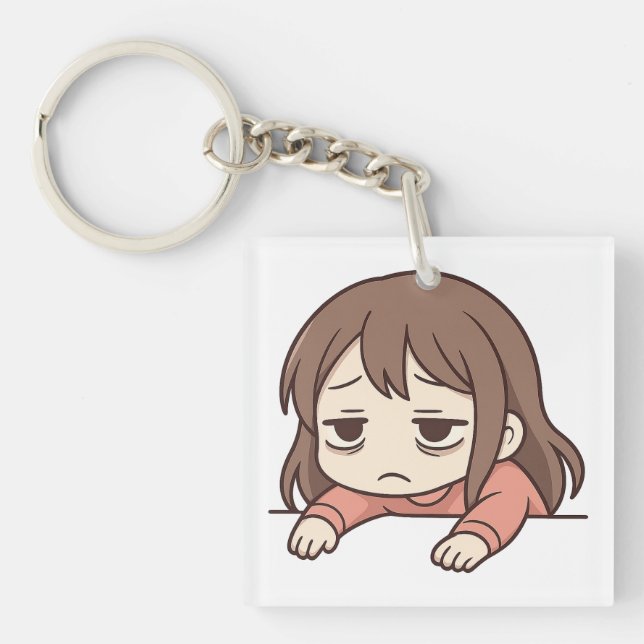 Tired und TIred Schlüsselanhänger (Vorderseite)