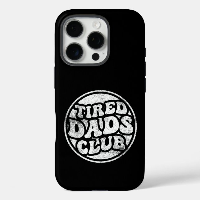 Tired Vaters Club Funny Case-Mate iPhone Hülle (Rückseite)