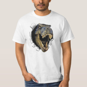 Tirex jurassischer heller HauptT - Shirt. TRex T-Shirt