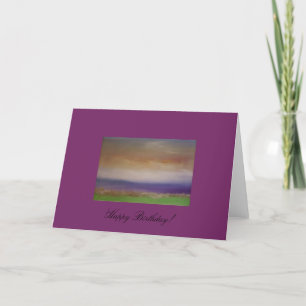 Tirrell Beach Scene Geburtstagskarte Karte