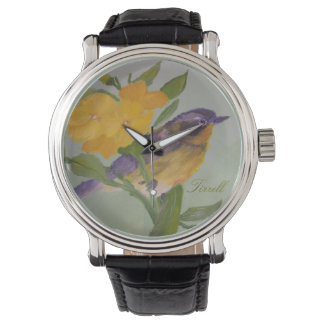 Tirrell Yellow Bird Watch Armbanduhr
