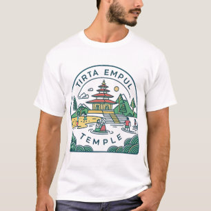 Tirta Empul-Tempel auf Bali T-Shirt