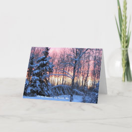 'Tis die Jahreszeit herauf NordWinterurlaub Karte