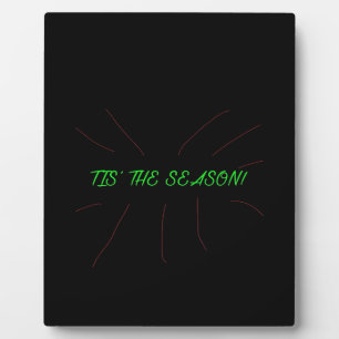 Tis Season Collection Grafik Minimal Sauber Fotoplatte