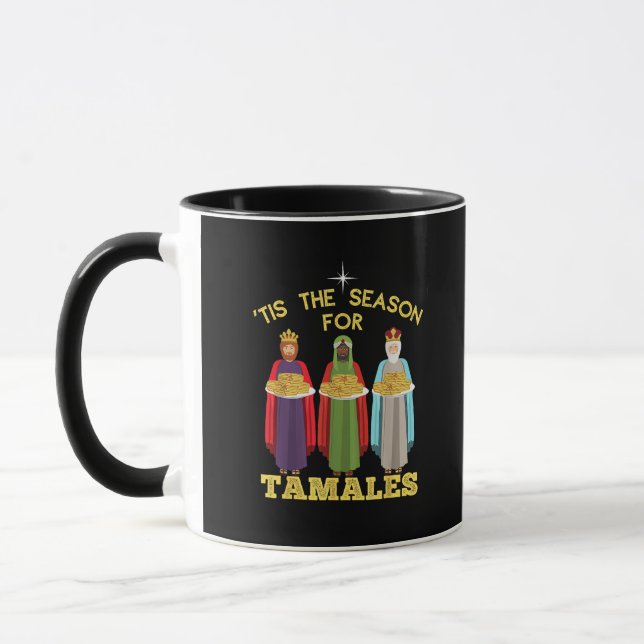 Tis Season For Tamales Funny Mexican Christmas Tasse (Links)