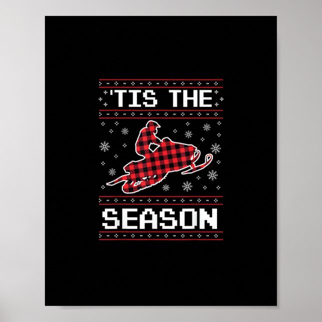 Tis Season Soccer Pumpkin Autumn Fall Thanksgiving Poster (Vorne)