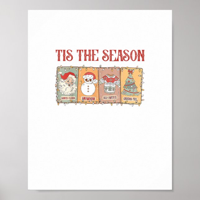 Tis Seasoning Crawfish Boil Seafood Party Lobster Poster (Vorne)