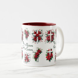 Tis The Reason For The Season Zweifarbige Tasse