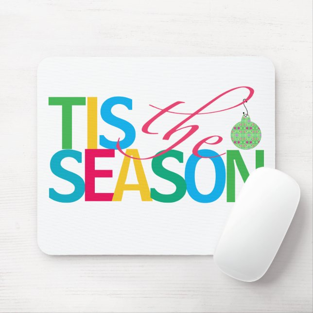 Tis the Season 2025 Mouse Pad Mousepad (Mit Mouse)