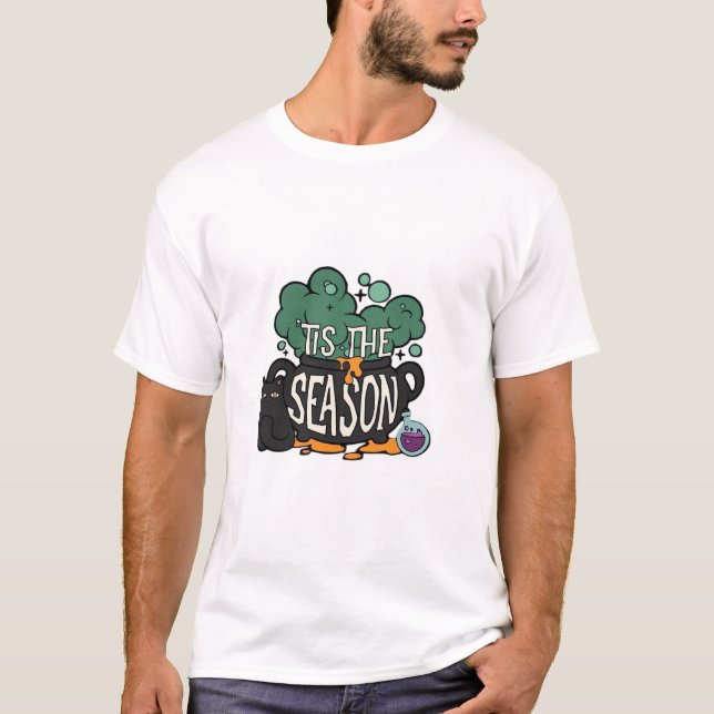 Tis The Season Classic Minimal Simple T-Shirt (Vorderseite)