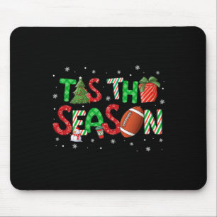 Tis The Season Football Weihnachtsbaum Kaffee Merr Mousepad