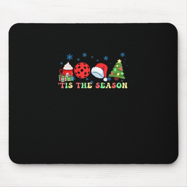 Tis The Season For Pickleball Iii Modern Aesthetic Mousepad (Vorne)