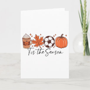 Tis The Season Herbstfußball Thanksgiving Kaffee L Karte