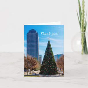 Tis The Season In Dallas Thank You Card Dankeskarte