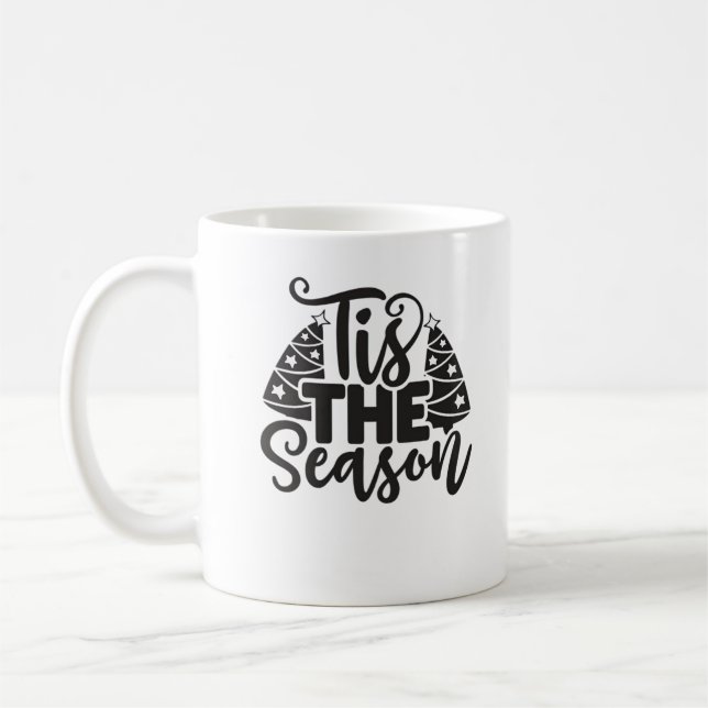 Tis The Season To Be New Year Celebration Funny Tr Kaffeetasse (Links)