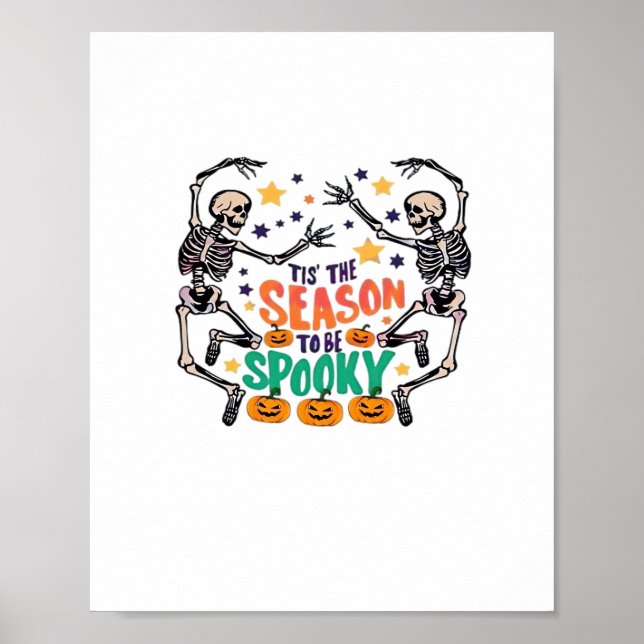 Tis The Season To Be Spooky Poster (Vorne)