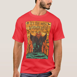 Tis The Season To Be Spooky, Retro 80s Horror Movi T-Shirt