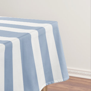 Tischdecke Blau & Weiß gestreift