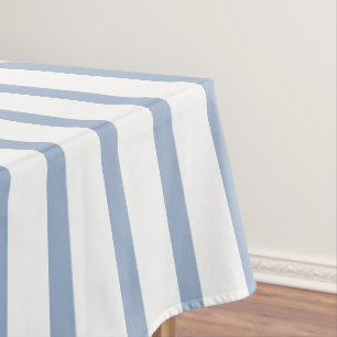 Tischdecke Blau & Weiß gestreift