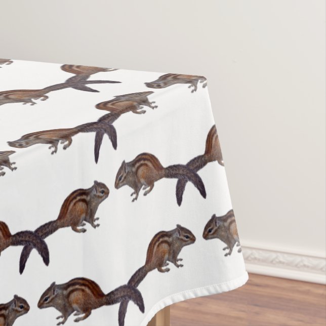 Tischdecke Chipmunk Frenzy (Farbe wählen) (Beispiel)
